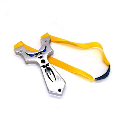 China Outdoor Slingshot Shooting Rubber Slingshot For Hunting Strong Folding Slingshot for sale