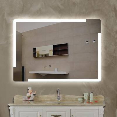 China Magnifying bathroom walmart mirror for bathroom with frame led bathroom mirror china for sale