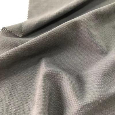 China 100% polyester anti-static crepe fabric export quality elastic hole band design for women's clothing shirt dress for sale