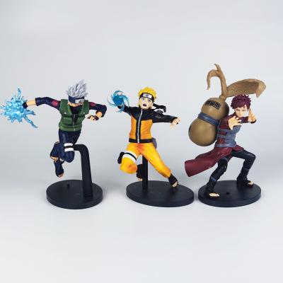 China Hot Sale Resin Anime Action Numbers Uzumaki Hatake Kakashi Uchiha Sasuke Figures Resin Figures For Fans Gifts low moq for sale