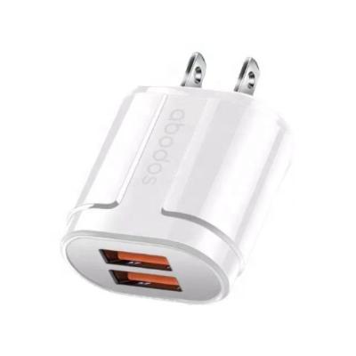 China abodos as-cs32 Smart Mobile Phone Charger 2.4A USB Wall Fast Charging For Samsung Huawei Google iPhone for sale