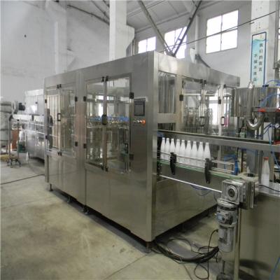 China food & Beverage Plant RXGF32-32-10 Fruit Juice Washing Filling Capping Machine 3 in 1 for sale