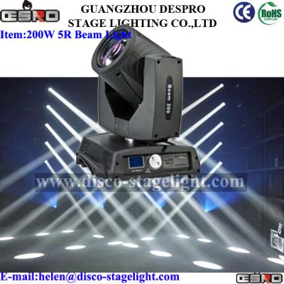 China Sharpy Beam Moving Head Rotating  230W 7R With Focus for sale