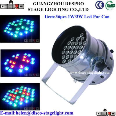 China Disco/Nightclub Lighting 36pcs Led Par Can Lights Entertainment Equipment for sale