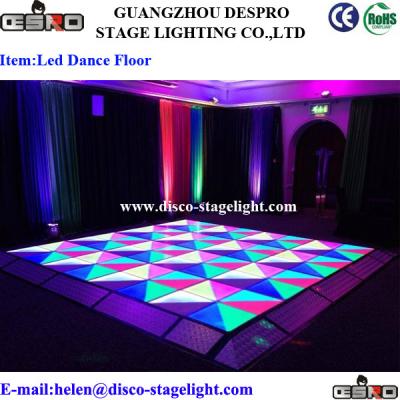 China Home Disco Dance Floor With Lights Professional LED Stage Lighting Color Mixing  for sale