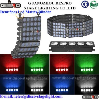 China 50W RGB Matrix Beam LED Blinder Light For Disco Creative Stage Lighting for sale