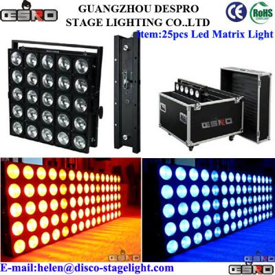 China Cool White COB LED Matrix Beam Blinder Light , Nightclub Lighting Effects for sale