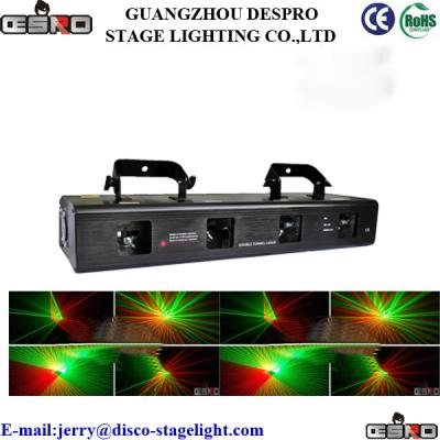 China 4 Head Red & Green Disco Stage Laser Light For Concert Stage Lighting for sale