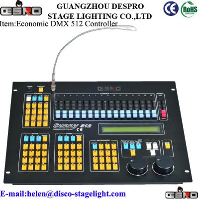 China Music Dance Hall DMX 512 Lighting Controller Stage Equipment AC 100V-240V 50-60Hz for sale