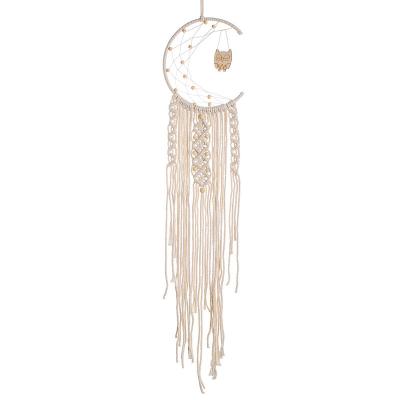 China Feather Bohemian High Quality Promotional Cheap Home Handmade Car Decoration Hanging Dream Catcher for sale