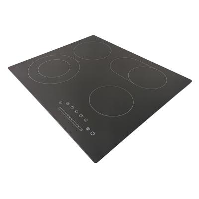 China Waterproof smart cooktop oven wok bulit in 4 burner infrared ceramic hob for sale