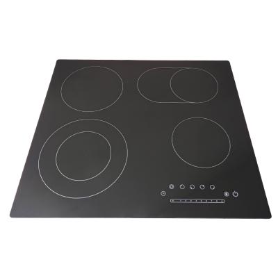 China Easily Waterproof Water Proof 4 Burners Clean Separate Working Infrared Ceramic Hob for sale