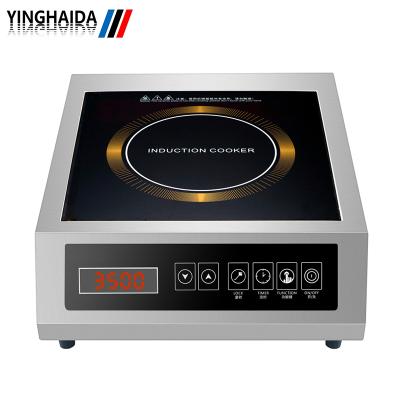 China Commercial Kitchen Restaurant Hotel Sale 220V 3500W Electric Induction Cooktop Hot Stove Induction Hob Dish Cooker Induction Cookers for sale