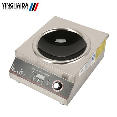 China Hotel New Design 5000W Induction Electric Cooker Concave Induction Stove for sale