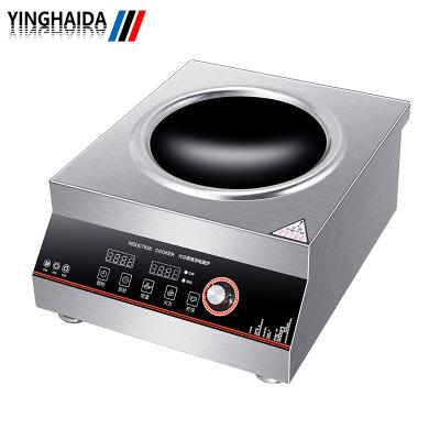 China Heater Factory Wholesale Guangdong 6000W Electric Cooking High Power Concave 220V Induction Cooker for sale