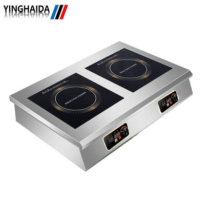 China Hot Hotel New Products Commercial 2 Burner Heating Coil Table Induction Cooker for sale