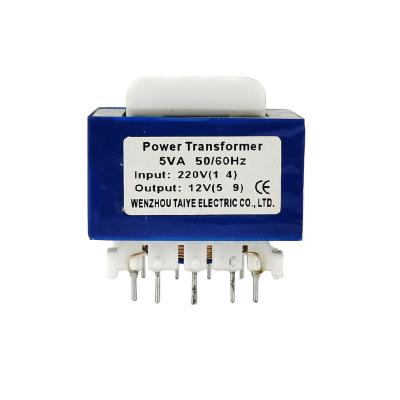 China EI41*22 5W/5VA 8W 9 Pin Current Transformer Small Power Supply Power Transformers AC With Copper Coil for sale