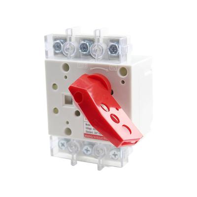 China 100A 400V With Lock Breaker Disconnector Separator Switch Battery Isolator Electrical Isolation Switch HGL100A for sale