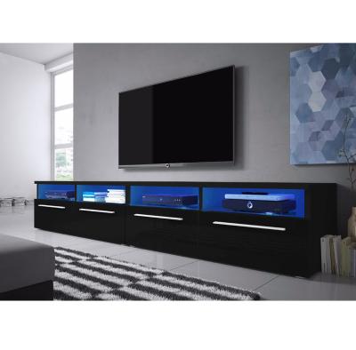 China (Other) Hot Sale Sample Design Adjustable Wooden Led Tv Cabinet For Living Room Furniture for sale