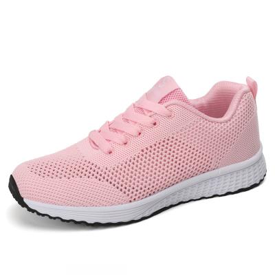 China Factory Price Lightweight Women Sports Pink Running Shoes Sports Casual Shoes Sports Shoes Mountaineering for sale