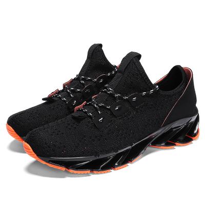 China High quality fashion trend sports casual shoes shape men's sportswear shoes black sports shoes for men for sale