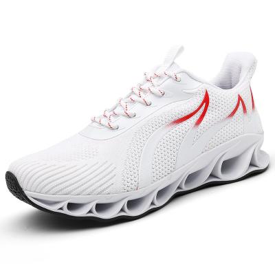 China Fashion Trend Hot Selling New Style Men's Casual Shoes Flying Woven Shoes Men's Breathable Sports Shoes for sale