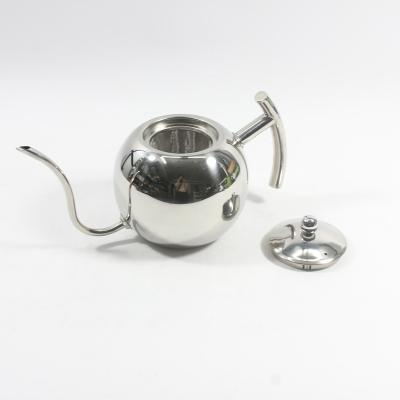 China Feature Sustainable Chinese Modern Long-said Gooseneck Stainless Steel Tea Lipstick Kettle for sale