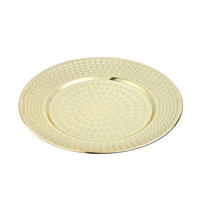 China Sustainable Hotel Tableware Metal Food Dishes Daily Stainless Steel Dinner Dishes for sale