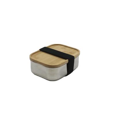 China 2020 Sustainable Eco Friendly Lunch Box Bamboo Bento Box With Compartment Food Containers for sale