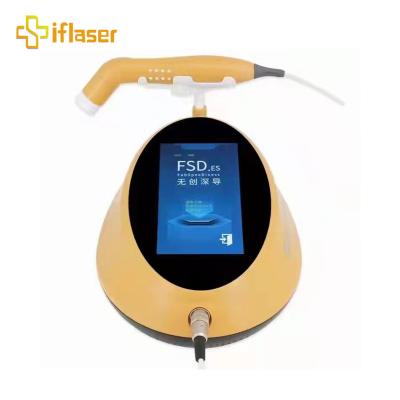 China Pigment Removal Beauty Machine Wrinkle Remover EMS Dermo 2022 Electro Facial Whitening Operation No Needle Meso Mesotherapy Gun for sale