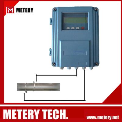 China Wall mounted ultrasonic flow meter MT100FU series from Metery Tech. for sale