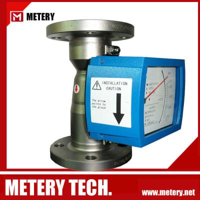 China Metal tube flow meter flowmeter MT100VA series from Metery Tech. for sale