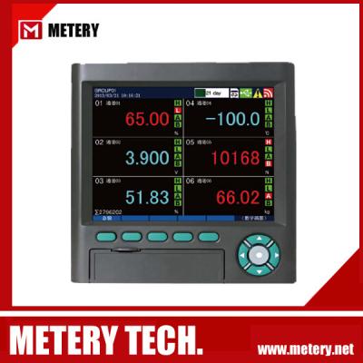 China 6-18 Channels Color Paperless data logger MT100R90 from METERY TECH. for sale