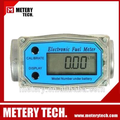 China Electronic Turbine Digital Diesel Fuel Gasoline Flowmeter for sale