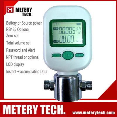 China Battery Digital LCD mass flowmeter for sale