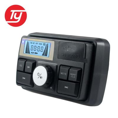 China Motorcycle MP3 Alarm / Motorcycle FM Radio Waterproof , High Fidelity Stereo Powerful Bass 2.2 for sale