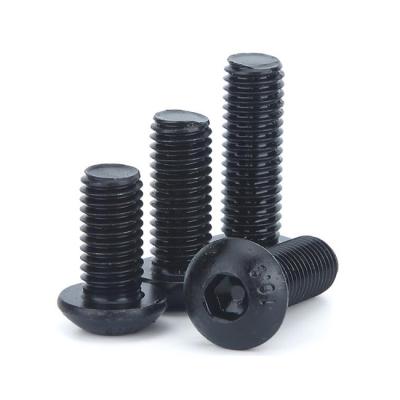 China High Strength Stainless Steel Grade 10.9 Round Hex Socket Screw Carbon Steel Mushroom Head Hex Socket Head Bolt for sale