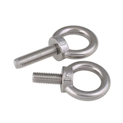 China M4-M64 stainless steel and carbon steel eyebolt eyebolt eye bolt lifting nuts m4-m64 factory outlet for sale