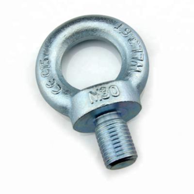 China DIN580 High Strength Stainless Steel Eye Bolts Galvanizing Manufacturer Price for sale