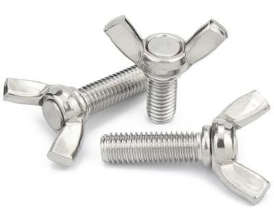 China Stainless Steel Din 316 304 Stainless Steel, Carbon Steel Butterfly Bolts, Made in China for sale