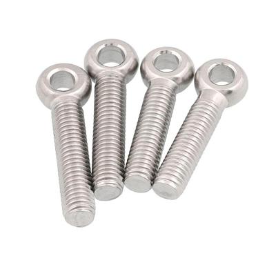 China Round Head Stainless Steel Threaded Eye Bolt DIN444/GB798 Stainless Steel Live Eye Bolt for sale