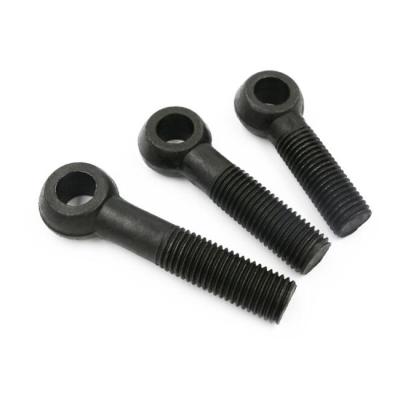 China High Quality Black Oxide Flat Eye Bolt GB798 Industrial Equipment DIN444 Fish Head Bolt Carbon Steel Forged Fish BO for sale