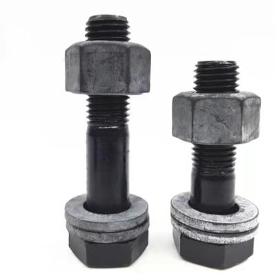 China Manufacturer10.9S 12.9S steel structure direct heavy bolt bolt big hexagon bolt M10-M100 for sale