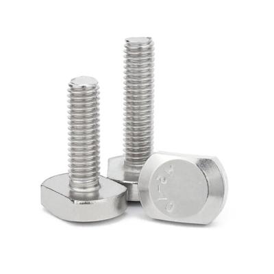 China 304 Carbon Steel Galvanized Screw 4.8/8.8/10.9/12.9 Stainless Steel A2 A4 T-Spline T-Spline Bolt Pressure Plate Screw for sale