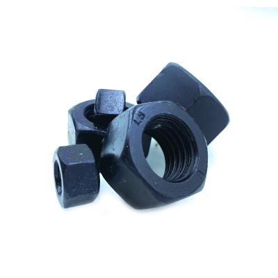 China Bolt Nut 4.8/8.8/10.9/12.9 Galvanized Steel External Hex Nut Carbon Steel Hex Nut DIN934 m5-m64 for sale