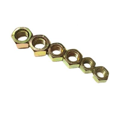 China Heavy Industry Carbon Steel Hex Bolt And DIN934 Iron Hex Nut High Strength External Hex Nut for sale