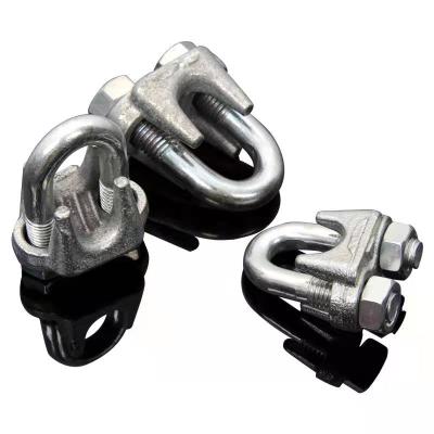 China Good Quality Industrial Equipment Stainless Steel SUS304/316 Wire Rope Sling Wire Rope Clip DIN741 for sale