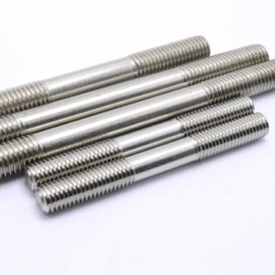 China Industry Double Stainless Steel Stud Bolt Stainless Steel Double Head Head Bolt for sale