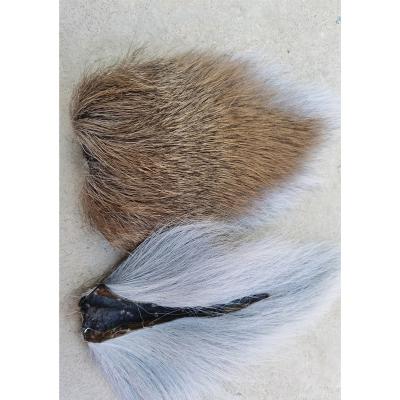 China Durable Function Fly Tying Material Bucktail Deer Tail Fur Fly Bait for sale