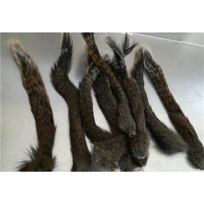 China Fur Squirrel Tail Fur Squirrel Fur Tying Hook Fly Hook Three Hooks Raw Material Brush Natural Material for sale